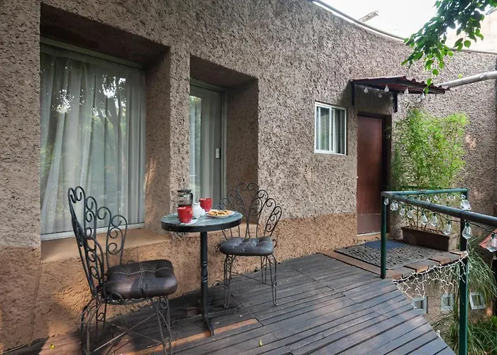 2b, Vista, Garden House, Welcome To San Angel Apartment *