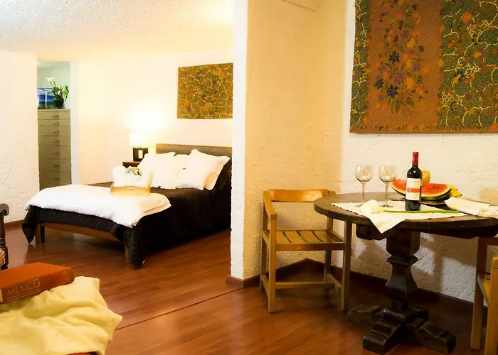 Apartment 2b, Vista, Garden House, Welcome To San Angel Mexico City