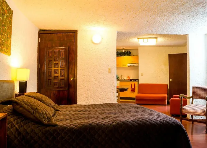2b, Vista, Garden House, Welcome To San Angel Mexico City