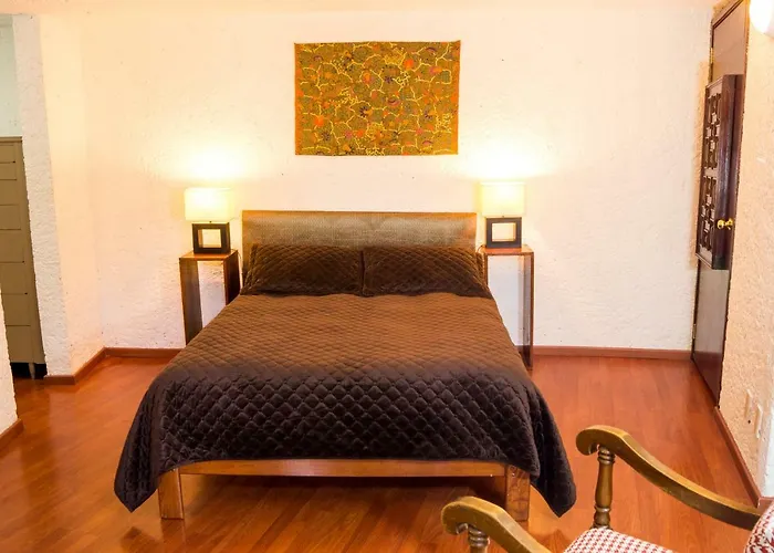 2b, Vista, Garden House, Welcome To San Angel Apartment Mexico City